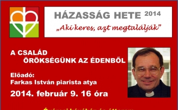 Házasság hete 2014