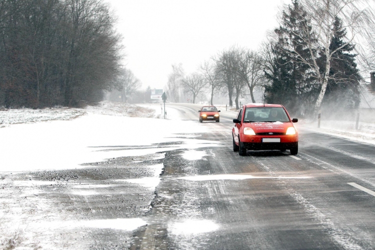 Jegesedés miatt terelés a 82. számú főúton