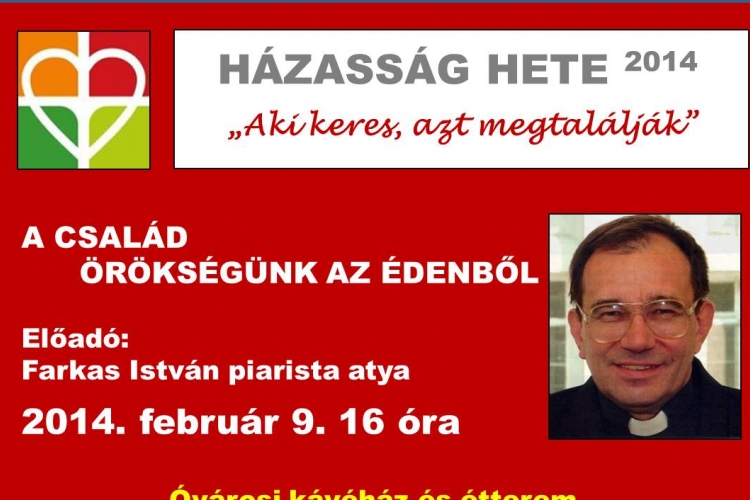 Házasság hete 2014