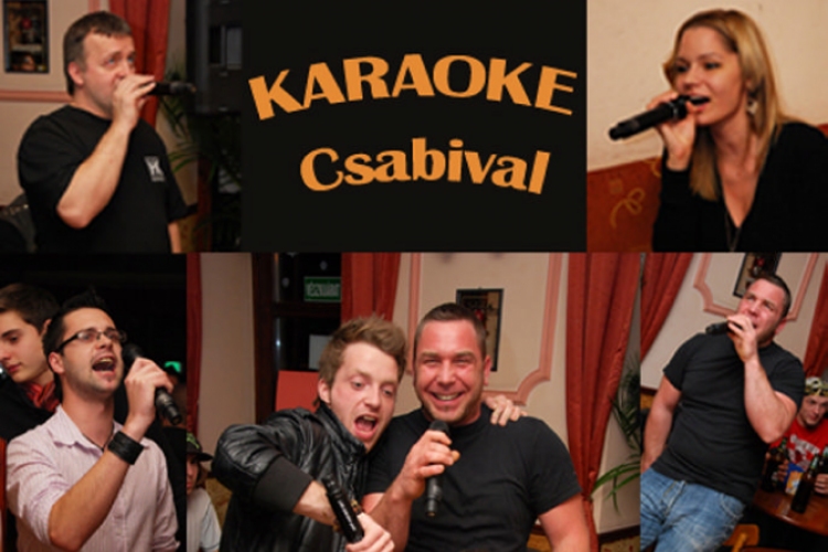 KARAOKE Csabival  (Fotózta: Nagy Mária)