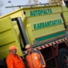 Lébényi Autópálya mérnökség gépjármű park bemutatása  (Fotózta: Nagy Mária)