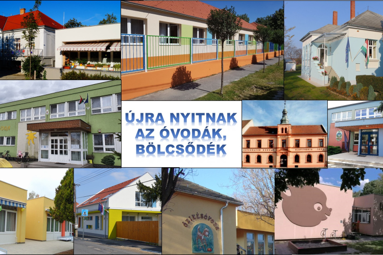 Újra nyitnak az óvodák, bölcsődék