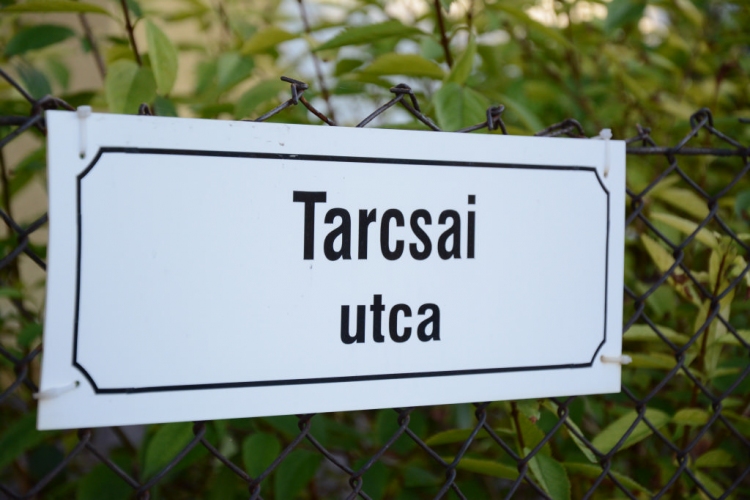 Tarcsai utca átadója (Fotó: Nagy Mária)