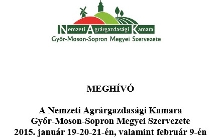 A Nemzeti Agrárgazdasági Kamara január hónapban agrárfórumot szervez