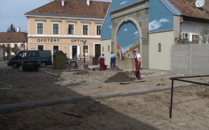 Új közösségi tér a Magyar utcában