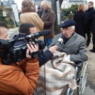 Dr. Sattler János halálának 70. évforulója alkalmából megtartott megemlékező koszorúzás