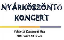 Nyárköszöntő koncert