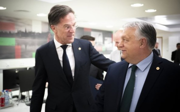 Orbán Viktor Mark Ruttével tárgyalt