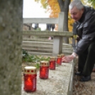 Megemlékezés a Mosoni temetőben (Fotó: Nagy Mária)