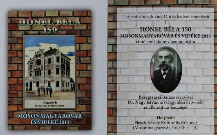 Hőnel Béla 150