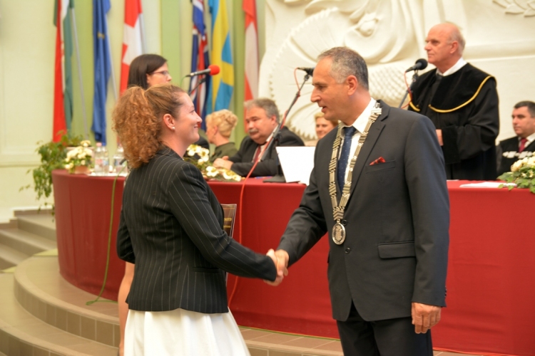 Nyugat-magyarországi Egyetem Diplomaosztó (Fotó: Bánhegyi István)