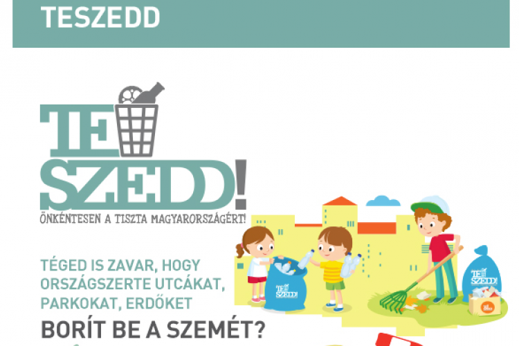 Még lehet csatlakozni az idei TeSzedd programhoz