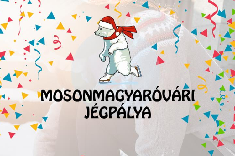 Megnyílt a mosonmagyaróvári jégpálya a Báger tó mellett