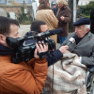 Dr. Sattler János halálának 70. évforulója alkalmából megtartott megemlékező koszorúzás